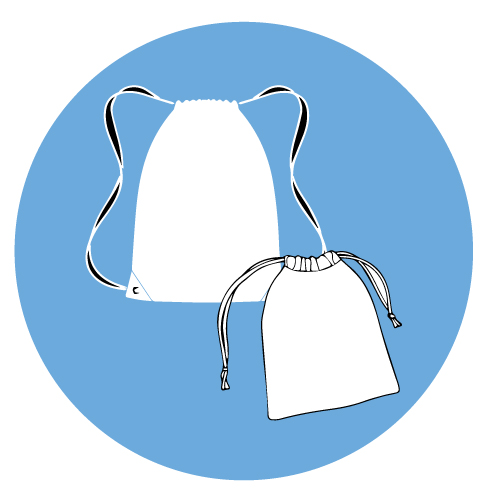 DRAWSTRING BAG